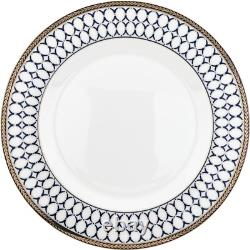 Bone China Porcelain Dinnerware Set, Elegant Dinner Set, Service for 4