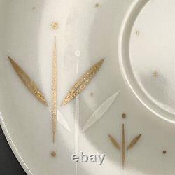 Branchell Golden Harvest MCM Winter White Melmac Dinner Setting for 7 USA 39 Pcs