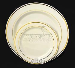 Bulk, Wedding Party Disposable dinnerware Heavyweight China / plastic plates