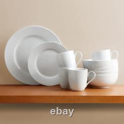 By Fitz and Floyd Classic Rim 16 Piece Dinnerware Set, Service for 4