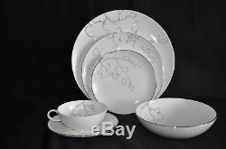 CALVIN KLEIN Silhouette 6 Piece Place Setting for 4 New