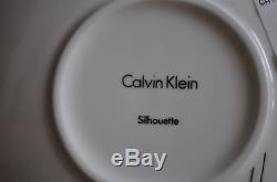 CALVIN KLEIN Silhouette 6 Piece Place Setting for 4 New