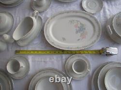 CENTER STAGE Illusions By Excel Service for 8 DINNERWARE SET