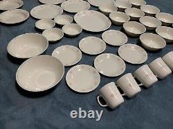 CORELLE FOREVER YOURS 45 pc. Set Dinner, Bread Plates Cereal, Serving Bowls MORE