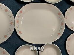 CORELLE FOREVER YOURS 45 pc. Set Dinner, Bread Plates Cereal, Serving Bowls MORE