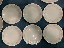 CORELLE FOREVER YOURS 45 pc. Set Dinner, Bread Plates Cereal, Serving Bowls MORE