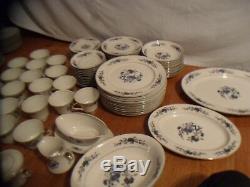 Canton Blue Large Set Of Dinnerware Beautiful And Great Condition