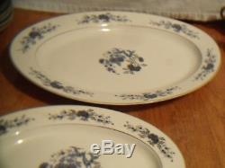 Canton Blue Large Set Of Dinnerware Beautiful And Great Condition