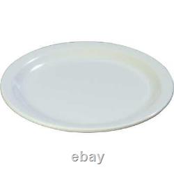 Carlisle 4350102 Dallas Ware 9 White Dinner Plate 48 / CS