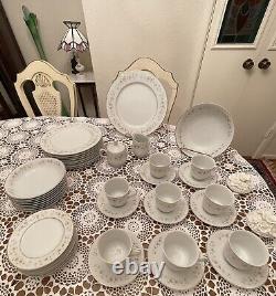 Carlton JAPAN -Andover 482- Dinnerware Set For 8 5Pieces- 8 Place Setting