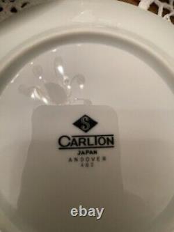 Carlton JAPAN -Andover 482- Dinnerware Set For 8 5Pieces- 8 Place Setting
