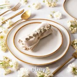 Ceramic Dinnerware Set Reactive Glaze Plates Bowls Dishwasher Microwave Safe New Ceramic Dinnerware Set Reactive Glaze Plates Bowls Dishwasher Microwave Safe New