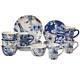 Certified International Indigold 16 -Piece Dinnerware Set