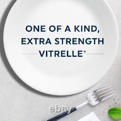 Charming 18-Piece Vitrelle Dinnerware with Seaside Tile Pattern Service for 6#