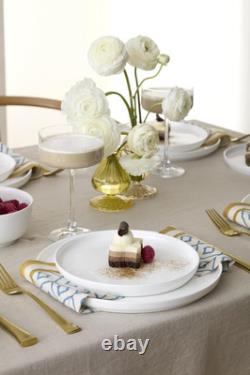 Chic 18-Piece White Coupe Dinnerware Set for 6 Ideal for Every Occasion
