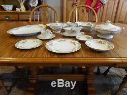 China Dinnerware by Wentworth Rhapsody pattern from 1930's 12 place setting