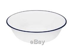 Classic Blue Dinnerware Dish Set for 8 Service 32 Piece Dining Plates Dishes