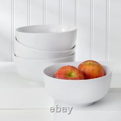 Classic White 16-Piece Porcelain Dinnerware Set for 4 Essential Collection Classic White 16-Piece Porcelain Dinnerware Set for 4 Essential Collection