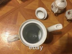 Cmielów POLAND Monte Cristo Fine Porcelain 45-Piece Set Service for 8 + Serving