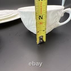Coalport Wedgwood Country Ware China 5 Piece Place Setting White Retired EUC