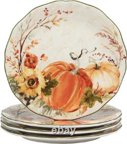 Colorful Harvest Morning 16-Piece Dinnerware Set for 4 Perfect for Every Meal
