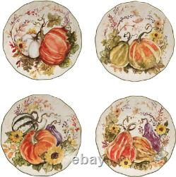 Colorful Harvest Morning 16-Piece Dinnerware Set for 4 Perfect for Every Meal