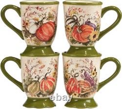 Colorful Harvest Morning 16-Piece Dinnerware Set for 4 Perfect for Every Meal