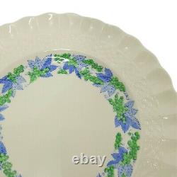 Copeland Spode Valencia England Dinnerware 26-Piece China Set Blue White Dishes