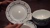 Corelle 18 Piece Service For 6 Chip Resistant Black And White Dinnerware Set