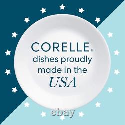 Corelle 78 pcs Service for 12, Winter Frost White Dinnerware Set, Chip Resistant