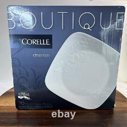 Corelle Boutique Cherish 16 Piece Dinnerware Set Model no. 1107902 Brand New