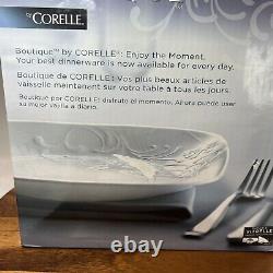 Corelle Boutique Cherish 16 Piece Dinnerware Set Model no. 1107902 Brand New