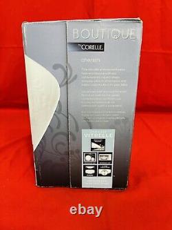 Corelle Boutique Cherish 16 pcs Square Dinnerware Set New In Box Free Shipping