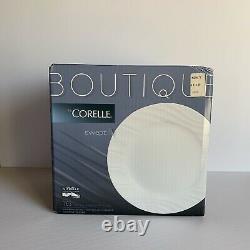 Corelle Boutique Swept Dinnerware Set 16 Piece New HARD TO FIND