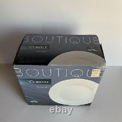 Corelle Boutique Swept Dinnerware Set 16 Piece New HARD TO FIND