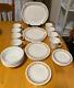 Corelle Butterfly Gold 49 Pc Dinnerware Set Serves 8 + Platter