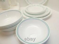 Corelle Country Cottage 26 pc Dinnerware Set Corning Mugs Bowls Serving Plates