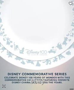 Corelle Disney Commemorative Series Characters 12-piece Dinnerware Set NEW n Box