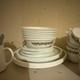 Corelle Livingware Crazy Daisys 30 piece set PLUS 2 BLUE FLOUR CORNING MUGS