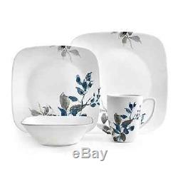 Corelle New Bowls Dishes Cups Plate Boutique Kyoto Night 16 Piece Dinnerware Set