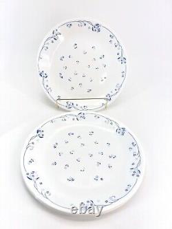 Corelle Provincial? Blue Dinnerware Set of 12 Plates Bowls