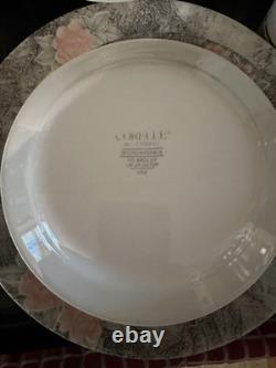 Corelle Silk And Roses Vintage Dinner Ware 8 Pl Settings, 40 Pc, slightly used