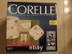 Corelle Square Matilda 16-pc Dinnerware Set- NIB