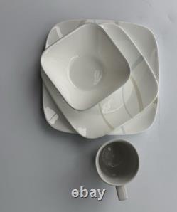 Corelle Square Sand & Sky 15-piece Dinnerware Set 1089962