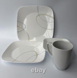 Corelle Square Sand & Sky 15-piece Dinnerware Set 1089962