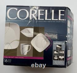 Corelle Square Sand & Sky 15-piece Dinnerware Set 1089962