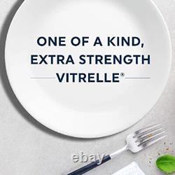 Corelle Vitrelle 18-Piece Service for 6 Dinnerware Set, Triple Layer Glass