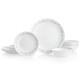Corelle Vitrelle 18-Piece Service for 6 Dinnerware Set Triple Layer Glass and