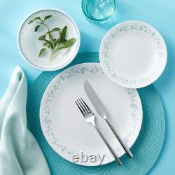 Corelle Vitrelle 18-Piece Service for 6 Dinnerware Set Triple Layer Glass and