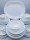 Corelle Winter Frost White 35 Pc Dinnerware Set For 4 Plates bowls mugs platter